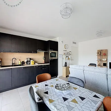 Douceur Des Sables - 2ch Parking & Terrasse